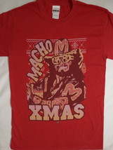 Macho Man Randy Savage Christmas Officially Licensed Wrestling WWE T-Shirt - £3.99 GBP
