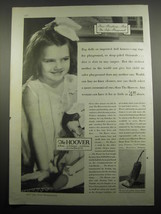 1933 Hoover Cleaner Ad - Finer playthings.. but no safer playground - £14.50 GBP