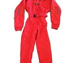 Vintage Obermeyer Womens At Last Red  One Piece Snow Suit Size 14 Tall - $98.95