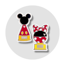 Mickey Mouse and Minnie Mouse Disney Pins: Character Trophy - $24.90