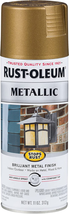 Rust-Oleum 313142 Stops Rust Metallic Spray Paint, 11 Oz, Champagne Bronze - £11.64 GBP