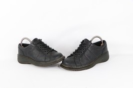Vtg 90s Dr Martens Womens 8 Goth Distressed Leather Chunky Platform Shoes AS IS - £54.47 GBP