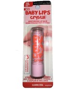 1- Maybelline Baby lips Crystal Lip Balm #135 GLEAMING CORAL New/Sealed ... - $470.04 MXN