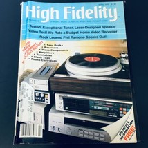 VTG High Fidelity Magazine April 1982 - Rock Legend Phil Ramone Speaks Out - £11.16 GBP