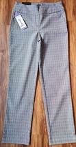 Hilary Radley ~ Ladies&#39; Pull-on Pants ~ Black &amp; White Check ~ Extra Small (XS) - £17.93 GBP