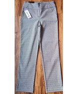 Hilary Radley ~ Ladies&#39; Pull-on Pants ~ Black &amp; White Check ~ Extra Smal... - €19,60 EUR