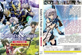 Dvd Anime~Doppio Inglese~Knight&#39;s &amp; Magic(1-12Fine)Tutte Le Regioni+Regalo... - £12.57 GBP