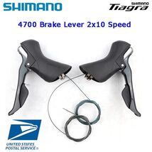 Shimano Tiagra ST-4700 Shifter Brake Lever 2x10 Speed Set Road Bike  - $2,572.75 MXN