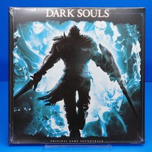 Dark Souls 1 Vinyl Record Soundtrack 2 x LP Ethereal Mist Blue Splatter - £79.74 GBP