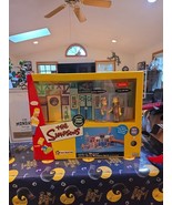 Playmates Toys The Simpsons Main Street Interactive Environment 2002 Pla... - $83.95