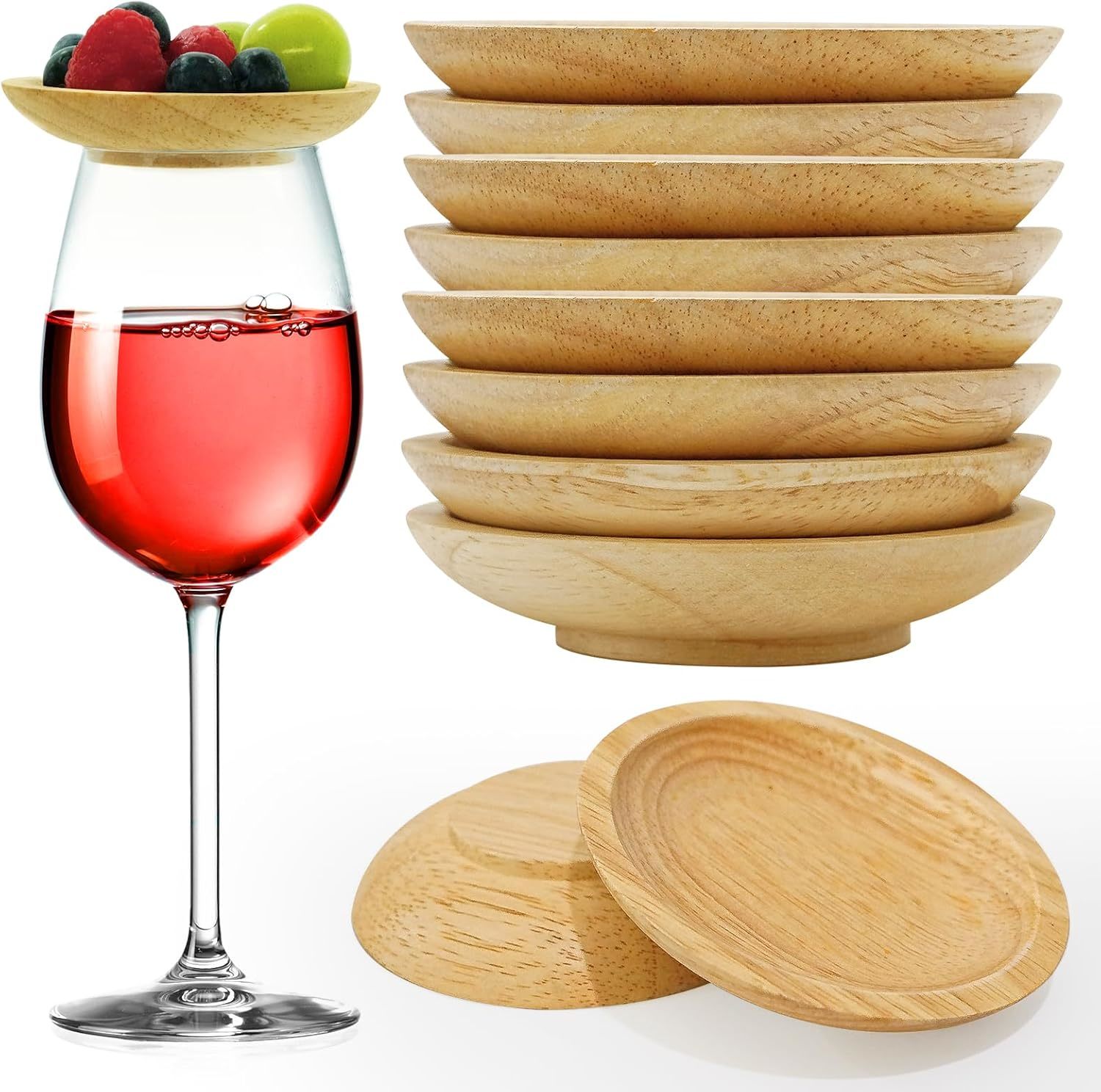 Wine Glass Charcuterie Topper 8 Pcs, Mini Charcuterie Boards For Wine, 8... - $36.95