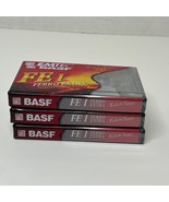 Lot of 3 Sealed BASF FEI Ferro Extra Blank Cassette Tapes - £18.48 GBP