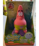 Mattel Talking Patrick From SpongeBob SquarePants 88379 Mattel 2000 - $376.14 MXN
