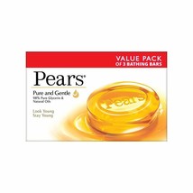 Pears Pure And Gentle Soap Bar, (125g x 3 Soap) - £14.40 GBP