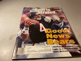 September 14 1992 Sports Illustrated Magazine Good News Chicago Bears Harbaugh - £7.85 GBP
