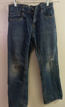 Cambridge Classics Girls Jeans Size 12 tears on knees  22 Waist X 24 Length - £3.34 GBP