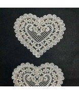 Application Doilies Embroidered Tulle Lace CM 11 SWEET TRIMS 14037 - $3.88 CAD
