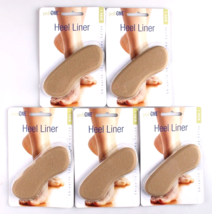 5 Pairs of PediONE Fabric Shoe Pads Cushion Liner Grip Back Heel Inserts... - $4.99