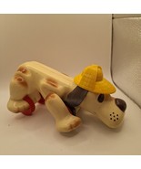 Vtg Little Digger Hound Dog Detective Toy 1974 Broken Tail - See Pictures - £3.04 GBP