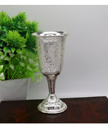 925 fine silver handmade vessel, water/milk wine Glass tumbler sv125 - $547.33 CAD