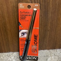 REVLON SO FIERCE Chrome Ink Liquid PEN EYELINER 902 Bronzage 0.03oz eye ... - $8.21 CAD