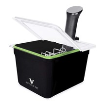 Sous Vide Container 12 Quarts With Collapsible Hinge Lid And Sous Vide R... - $82.99