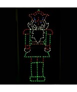 Nutcracker Christmas Holiday Winter Outdoor LED Lighted Decoration Wireframe - $395.99