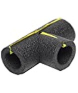 Tee Pipe Insulation, Polyethylene Foam, Gray, For 3/4-In. Copper Pipe - $19.32