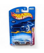 Pony-Up Hot Wheels 2003 Flamin&#39; Hot Wheels Series #62 Silver PR5 Rims 1:... - $5.49 CAD