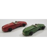 *B) Vintage 2 Arcor Safe Play Streamline Rubber Racers Red and Green Cars - £79.12 GBP