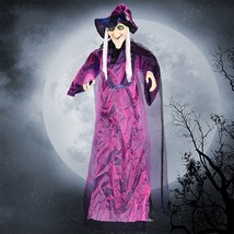 Halloween Voice-activated Horror Electric Witch Toy Ghost Festival Bar Outdoor D - £38.34 GBP