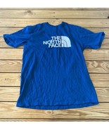 The North Face Men’s Short Sleeve Logo T Shirt Size S Blue S7 - £10.98 GBP