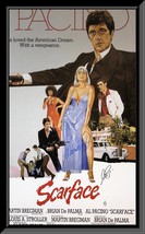 Scarface Al Pacino and Michelle Pfeiffer signed movie poster - £598.13 GBP
