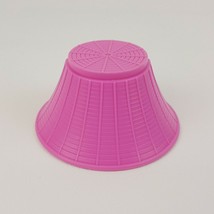 Barbie Pink Wicker Table Base Only Doll Furniture Arco Mattel 1987 Accessories - £1.99 GBP