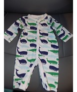 Janie And Jack Whale Print Romper Size 0/3 Months EUC - $39.51 CAD