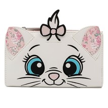 Loungefly Aristocats Marie, White, Cat, Kitten, Cosplay Figural Wallet New NWT - £47.06 GBP