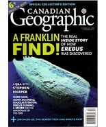 Canadian Geographic Special Collector&#39;s Edition 6+ Pages of Maps Erebus - $184.71 MXN