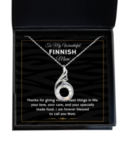 Necklace Present For Finnish Mom - To My Wonderful Mom - Jewelry Phoenix  - £39.27 GBP