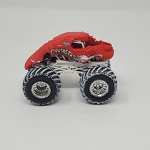 Hot Wheels Monster Jam Crushstation 1:64 w/ Snow Tires Special Holiday Edition - £12.63 GBP