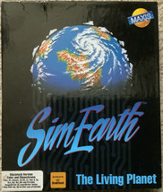 Sim Earth: The Living Planet (Maxis, 1990, PC CD-ROM) MAC Version - £14.72 GBP