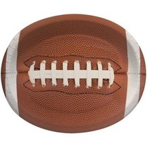 Touchdown Time 12 Inch Oval Plates 8 Pack Football Birthday Party Decorations - £9.21 GBP