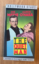 The Quiet Man (VHS 1952) John Wayne, Maureen O&#39;Hara, Barry Fitzgerald - £3.13 GBP