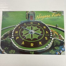 Niagara Falls Chutes Niagara The Floral Clock Postcard - $2.34