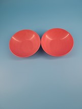 Sun Valley Dessert Bowls Dark Pink Set Of 2 - $10.00