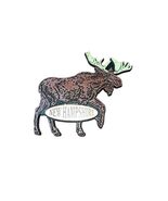 Vtg New Hampshire Moose Flexible Rubber Fridge Magnet - $9.87