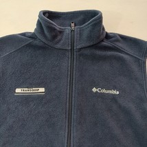 Columbia WM6747 Men's Cathedral Peak II Vest Full Zip Navy Blue Size Large image 4