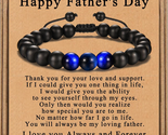 Gifts for Dad, Stepdad, Grandad, Daddy Man Bracelet, Fathers Day Anniver... - $27.91