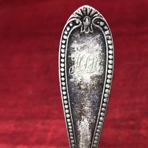 Antique Garrett &amp; Sons A1 12 Stamped Spoon 8 1/4&quot; Monogrammed - £15.23 GBP