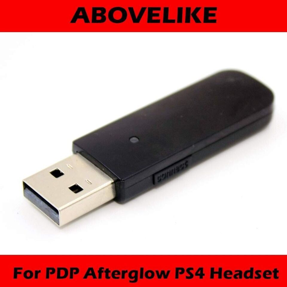 Wireless PS&amp;PC USB Dongle Transceiver PL-051-004T For PDP Afterglow PS4 ... - $14.84