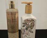 Bath &amp; Body Works Snowflakes &amp; Cashmere Fragrance Body Mist &amp; Hand Soap! - $19.34